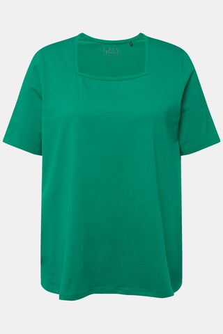 Ulla Popken Shirt in Grün: Vorderseite