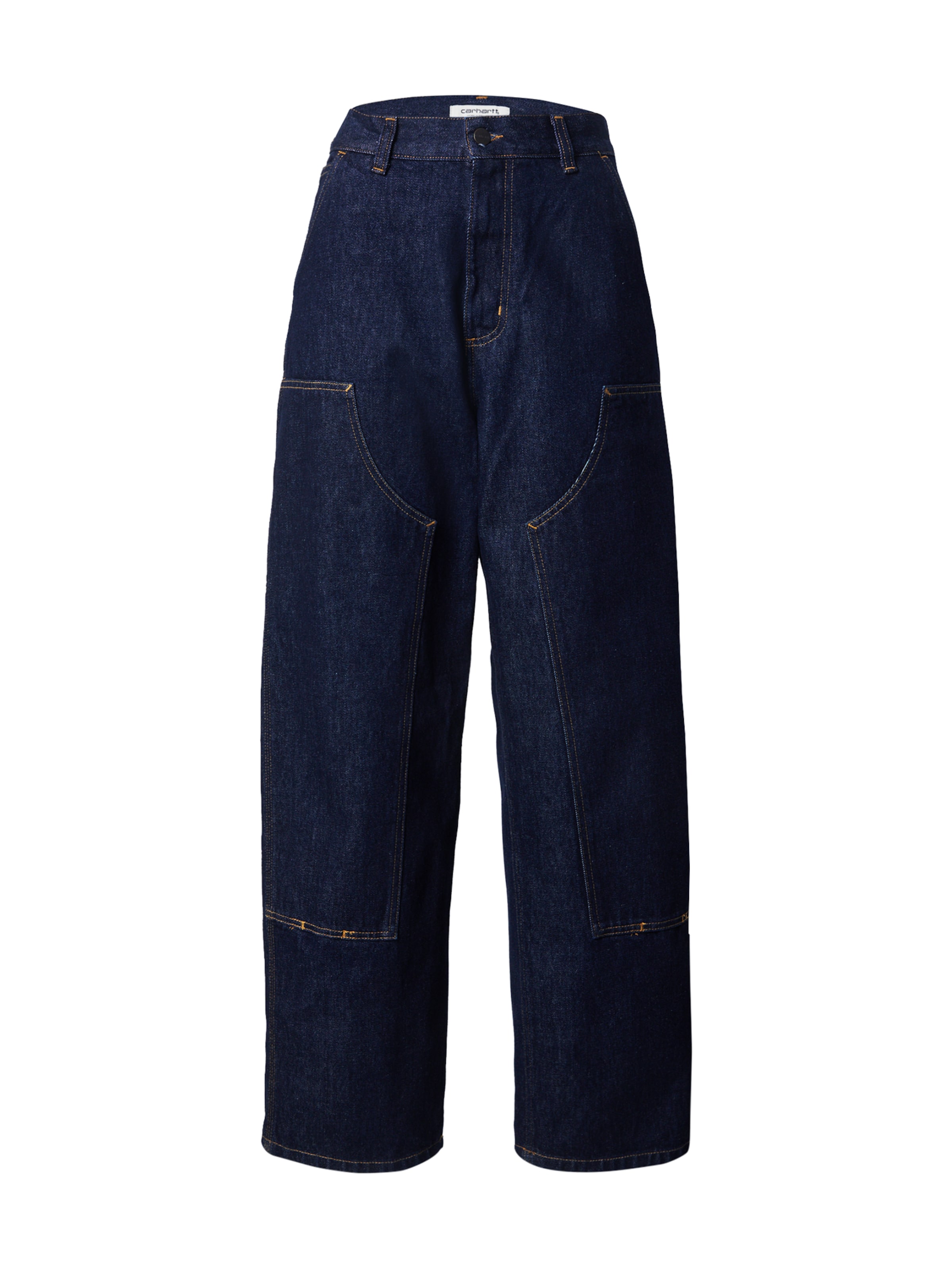 Carhartt WIP Loosefit Jeans 'Brandon' in Blauw: voorkant