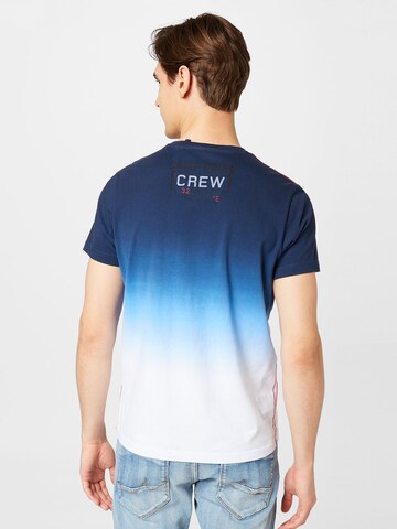 T-Shirt CAMP DAVID en bleu