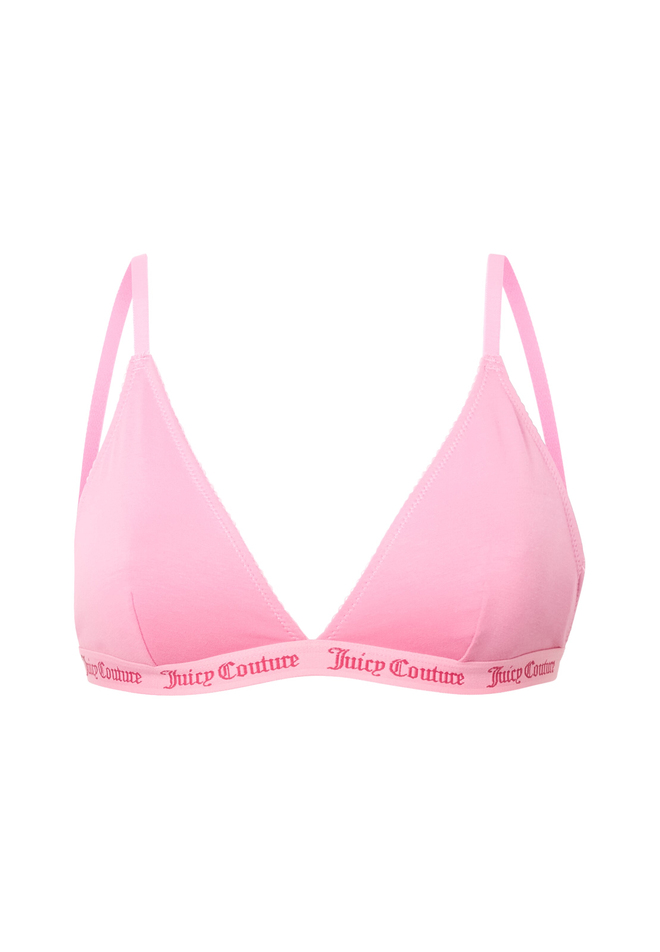 Juicy Couture Trikotni nedrčki Nedrček | roza barva: sprednja stran