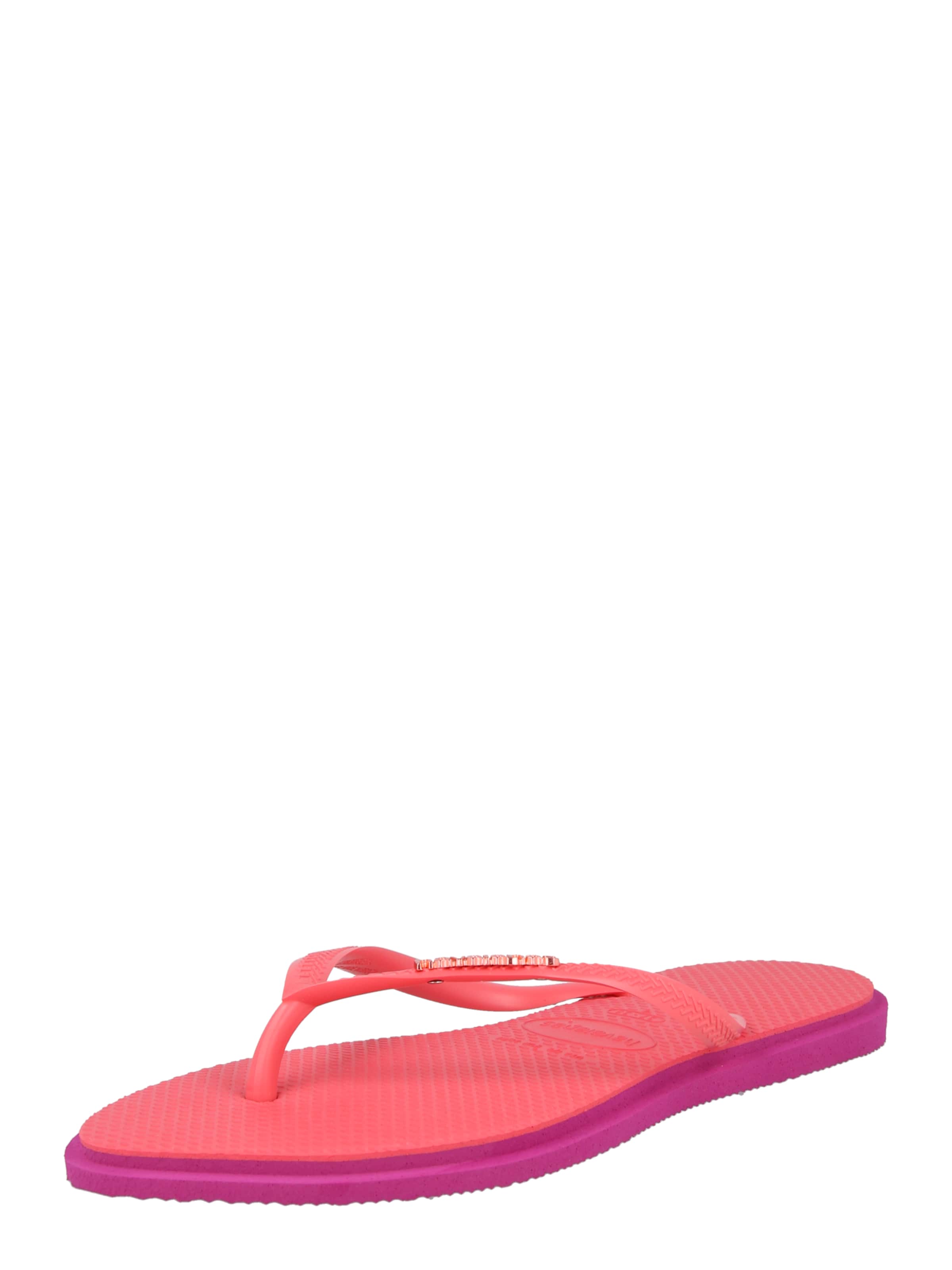 Infradito 'SLIM POINT' di HAVAIANAS in rosa: frontale