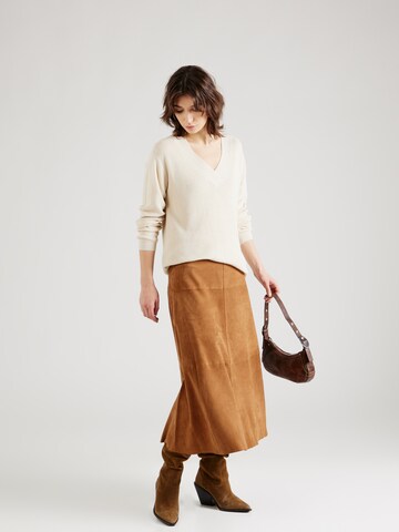 VERO MODA Свитер 'NEW LEXSUN' в Бежевый