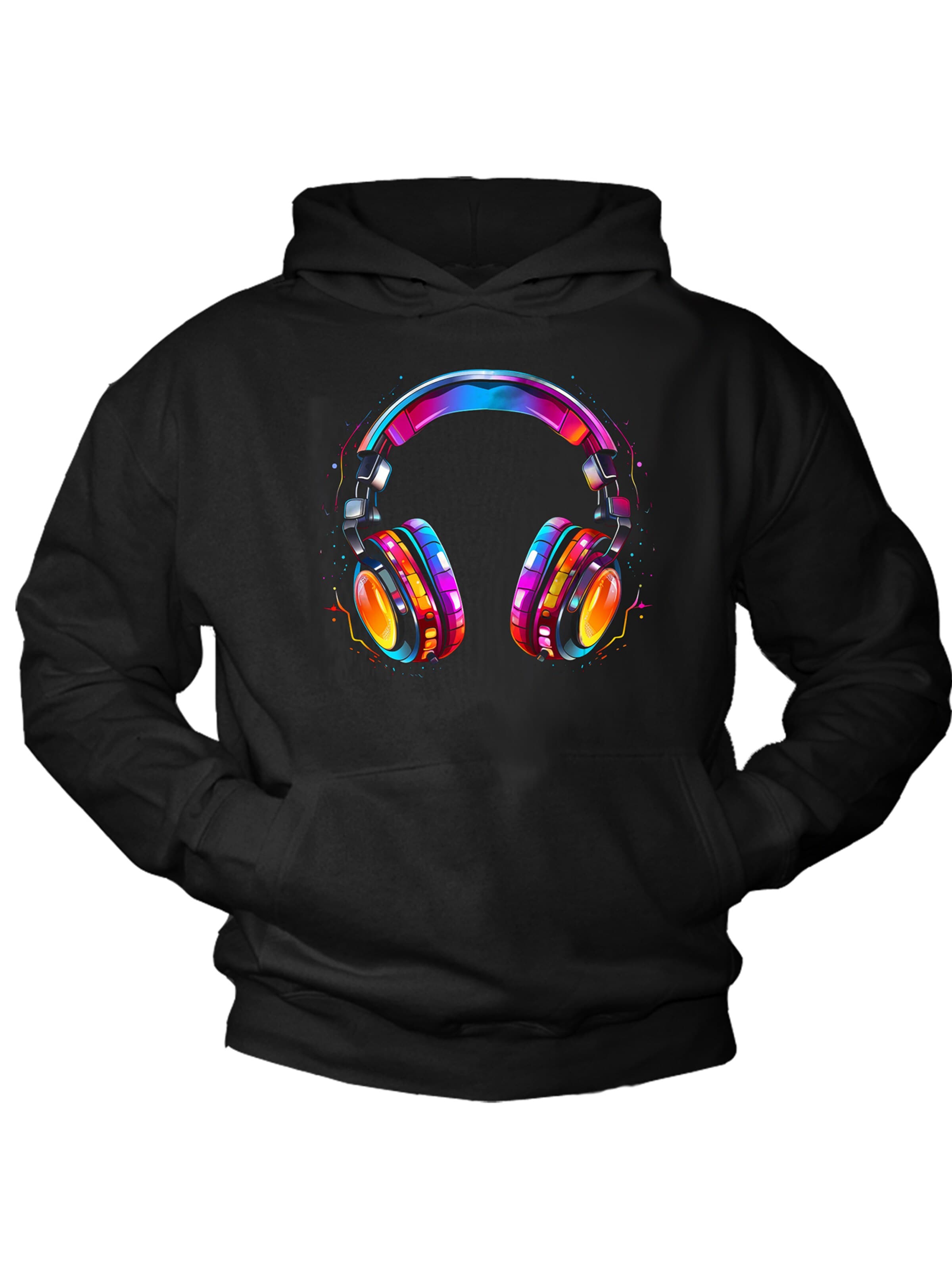 MAKAYA Sweatshirt in Black: front