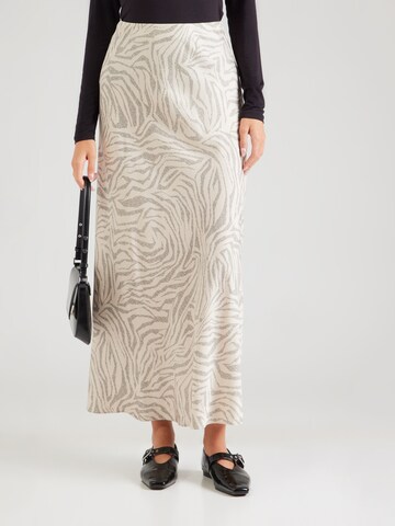 FRENCH CONNECTION Kjol 'JOSIE ENNIS BIAS' i beige: framsida