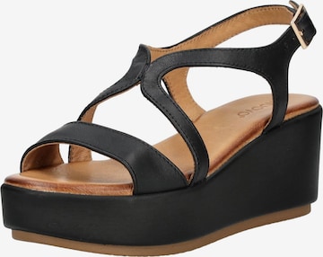 INUOVO Sandals in Black: front