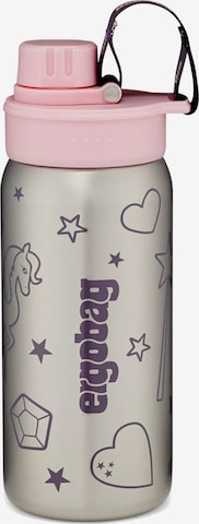 ergobag Drinking Bottle 'Trinkflasche Edelstahl Trinkflasche' in Pink: front