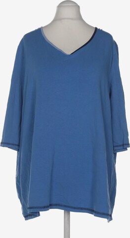 Ulla Popken Langarmshirt 7XL in Blau: predná strana