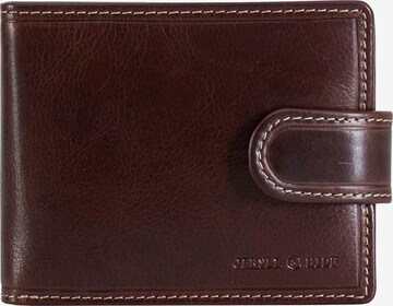 Jekyll & Hide Wallet in Brown: front