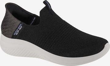 SKECHERS Slip On 'Slip-Ins Ultra Flex 3.0 Smooth Step' in Schwarz: Vorderseite