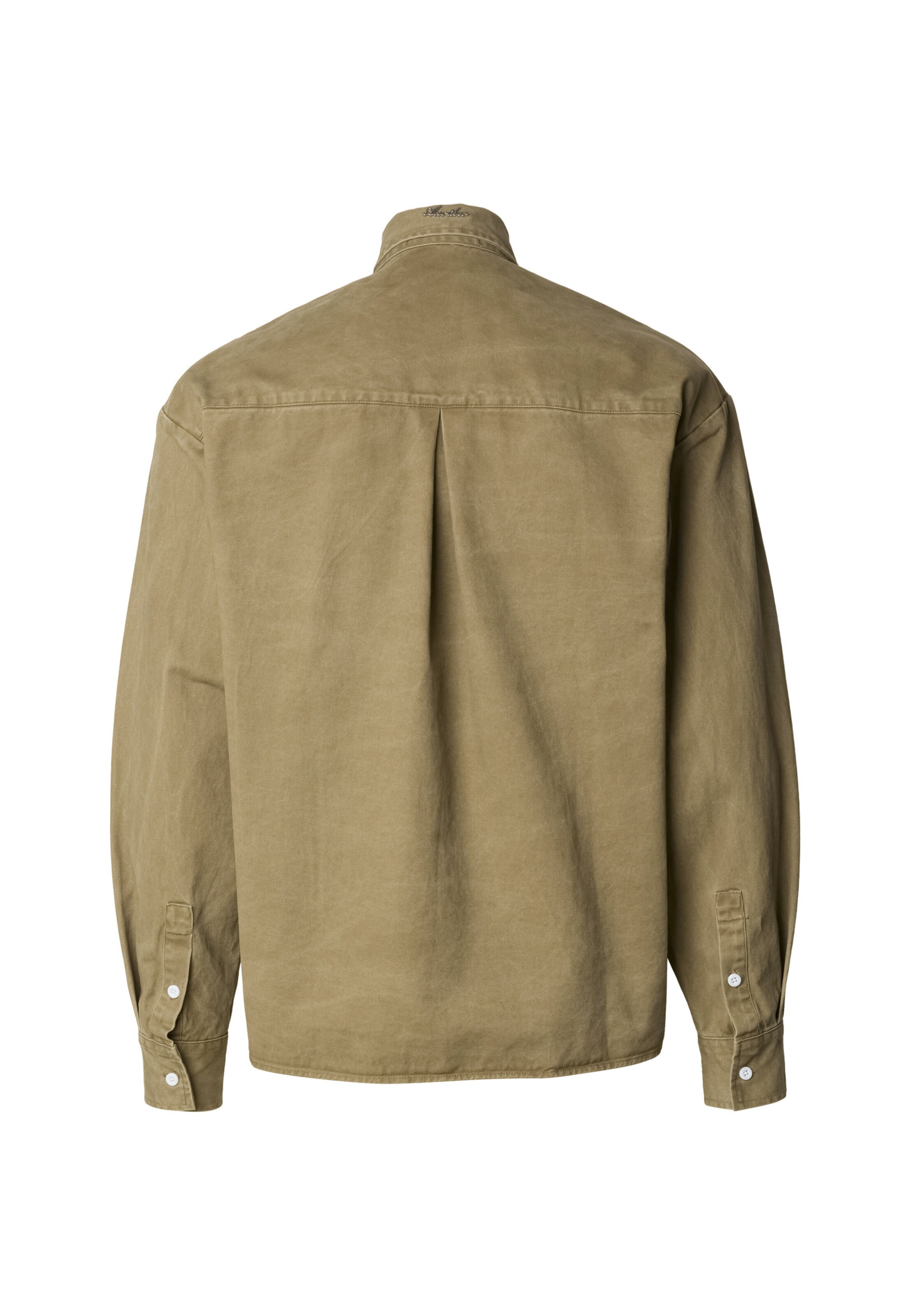 Regular fit Camicia 'Everyday' di Another Cotton Lab in marrone