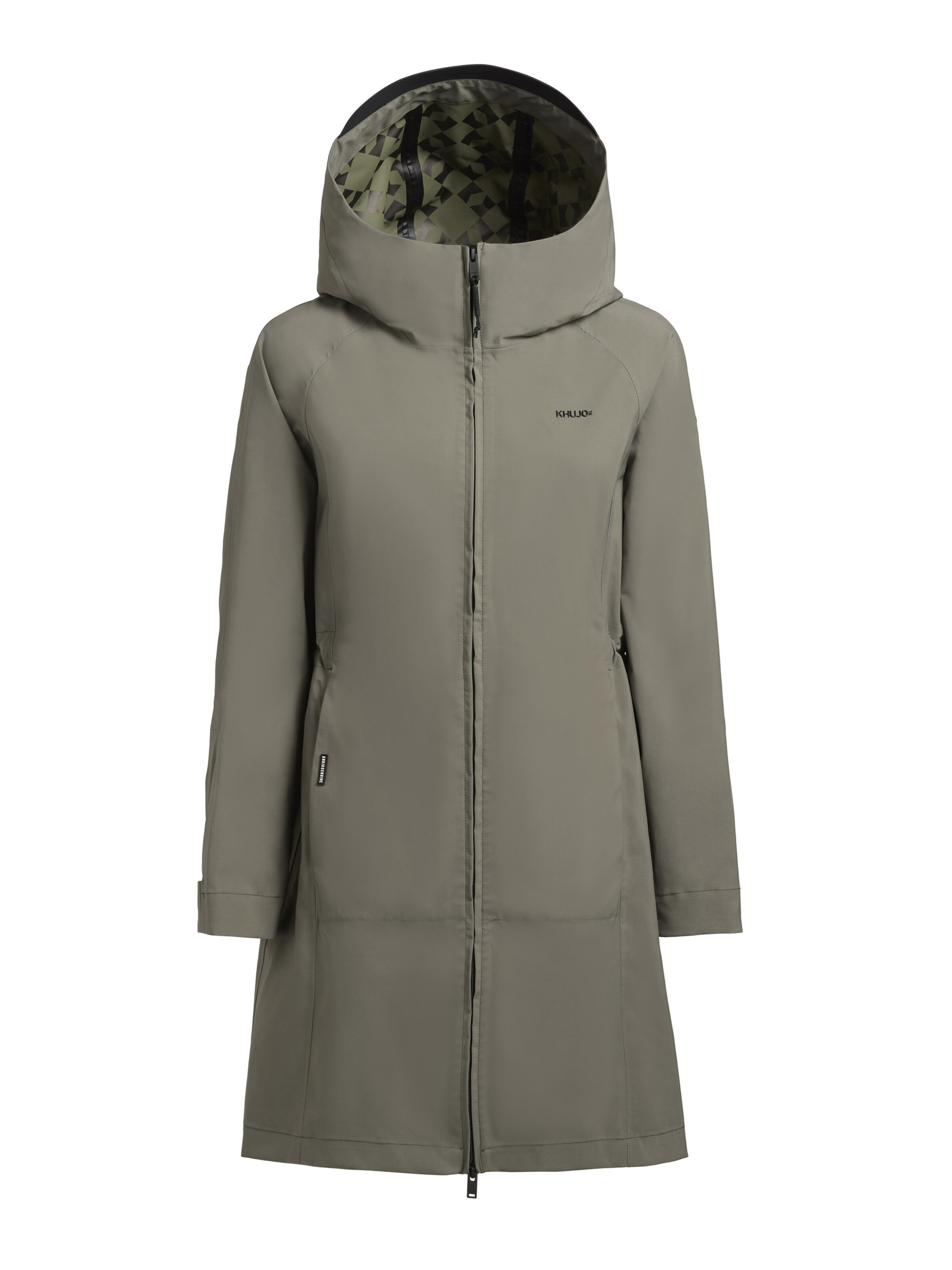 khujo Tussenmantel 'Sanni' in Groen: voorkant