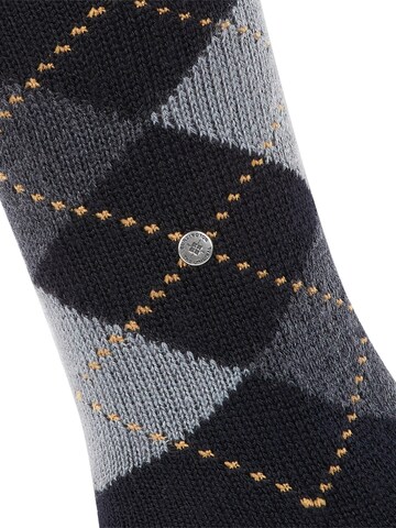 BURLINGTON Overknee Strümpfe 'Whitby'‌ in Schwarz
