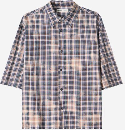 Bershka Paita värissä beige / hiekka / tummansininen / karmiininpunaine, Tuotenäkymä