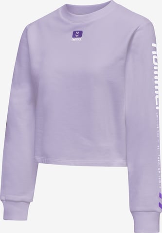 Hummel Sweatshirt 'Lula' in Purple