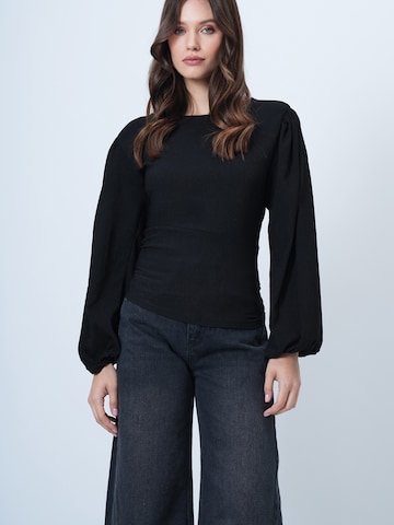 Trend Alaçatı Stili Блузка в Черный