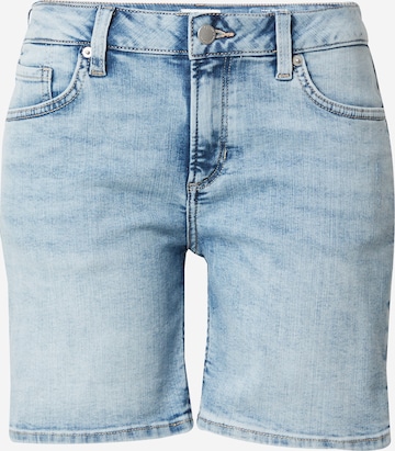 QS Slimfit Jeans in Blauw: voorkant