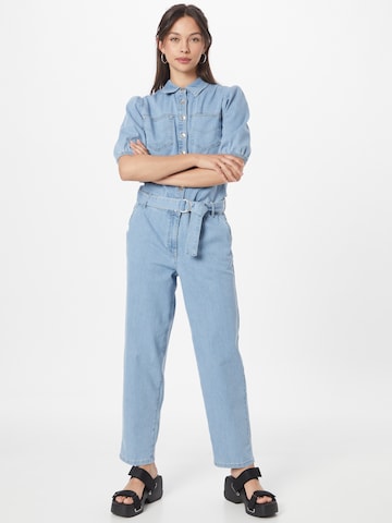 PULZ Jeans Jumpsuit 'CASSI' in Blau: predná strana