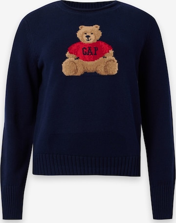 Gap Petite Pullover in Blau: Vorderseite