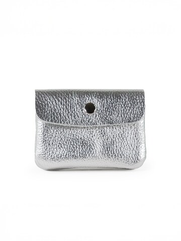 lePelou Wallet 'ALVA' in Silver: front