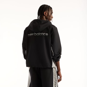 new balance Jacke 'Trackside' in Schwarz: Vorderseite