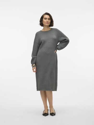 VERO MODA Gebreide jurk 'ENYA' in Grijs: voorkant