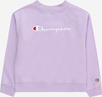 Champion Authentic Athletic Apparel Μπλούζα φούτερ σε λιλά: μπροστά