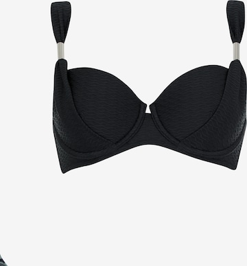OLYMPIA T-Shirt Bikinitoppi värissä musta: etupuoli