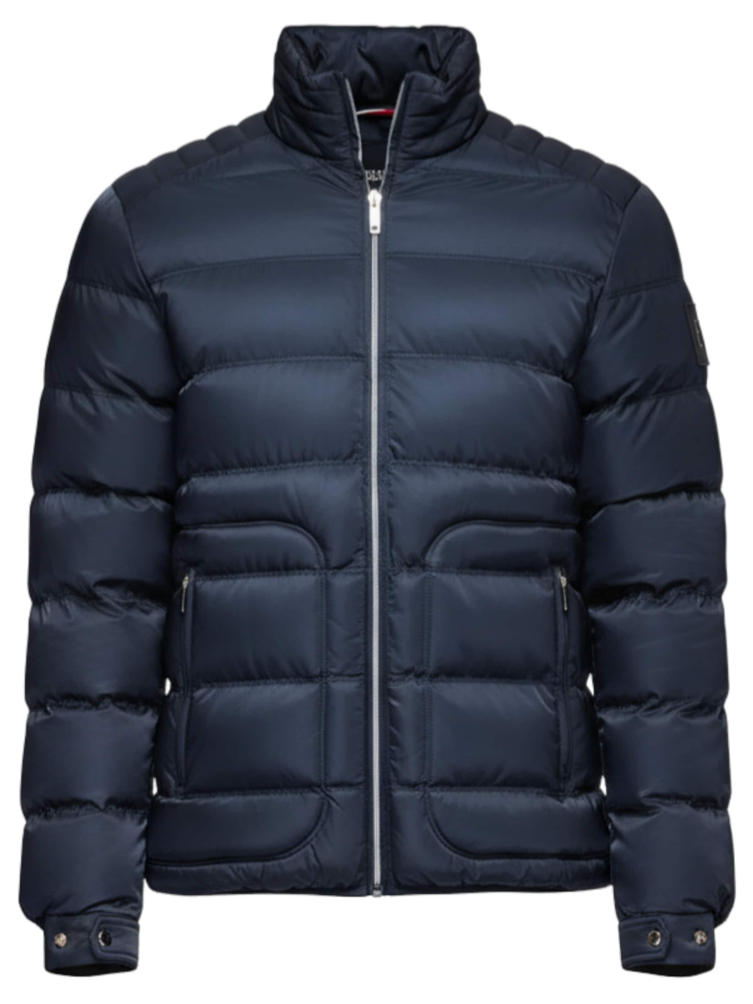 Ombre Winter Jacket in Blue: front