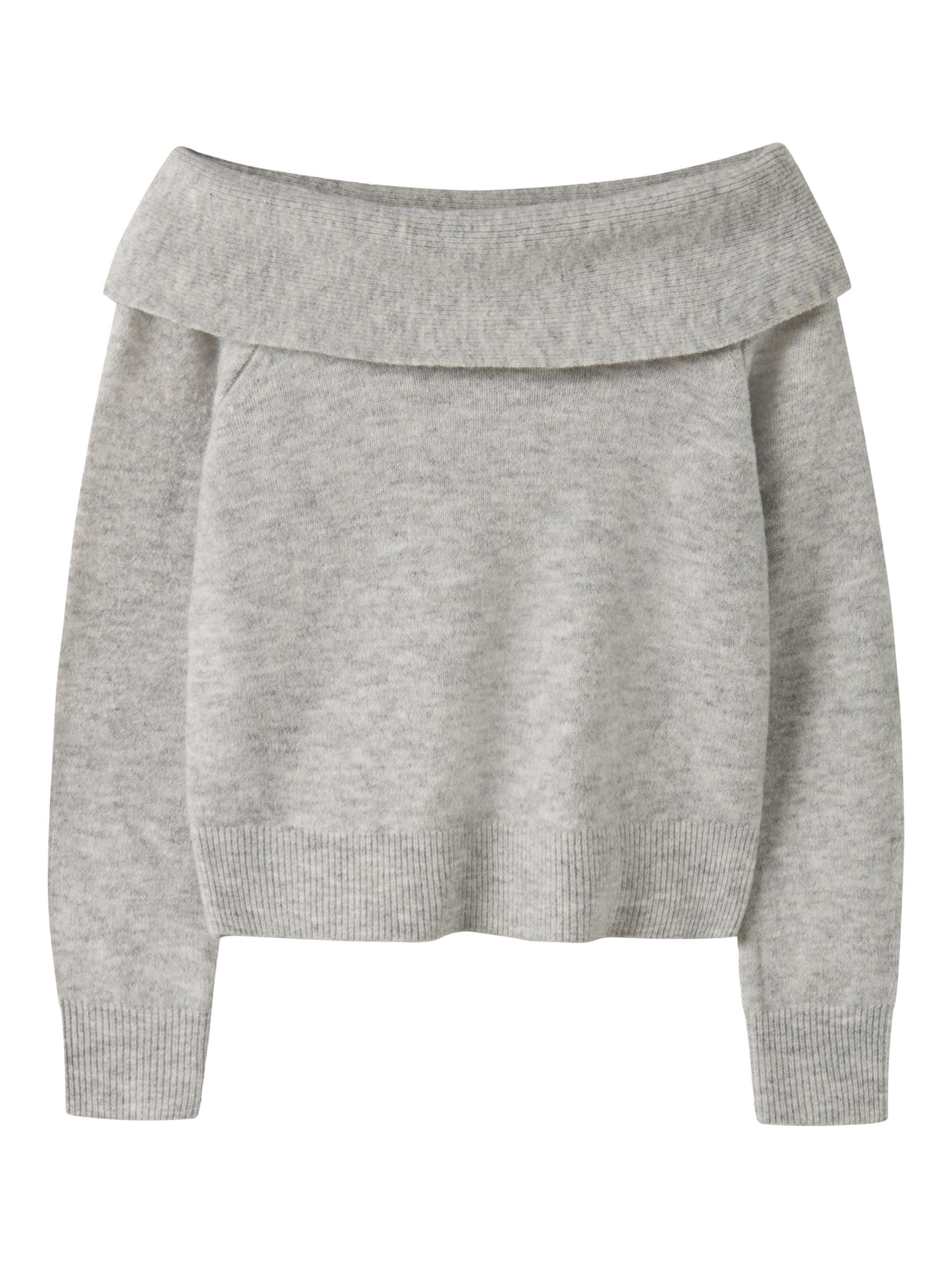 Pullover di LMTD in grigio: frontale