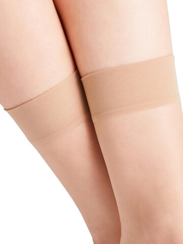 FALKE Socken 'Seidenglatt'‌‌‌ in Beige
