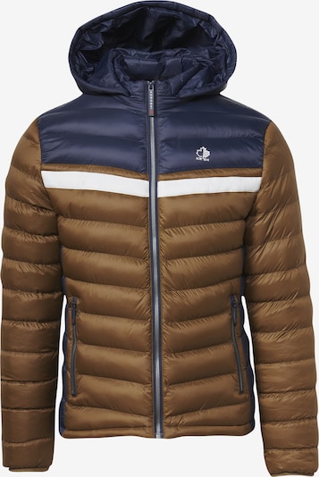 Žieminė striukė iš KOROSHI, spalva – tamsiai mėlyna jūros spalva / ruda / balta, Prekių apžvalga