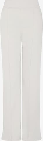 Born Living Yoga Wide leg Sportbroek 'Lua' in Beige: voorkant