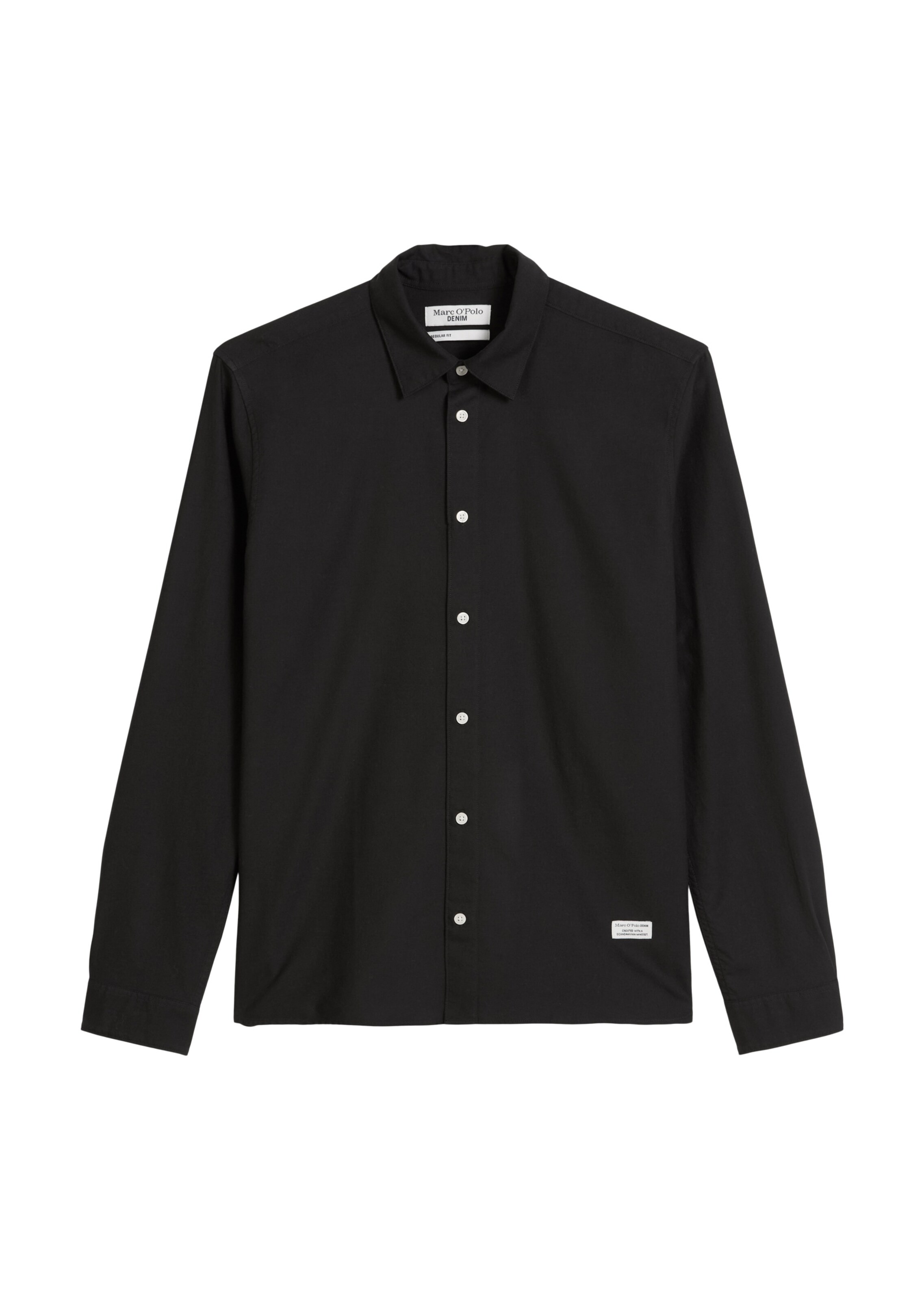 Marc O'Polo DENIM Hemd in schwarz, Produktansicht