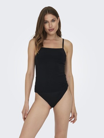 Maillot de corps ONLY en noir : devant