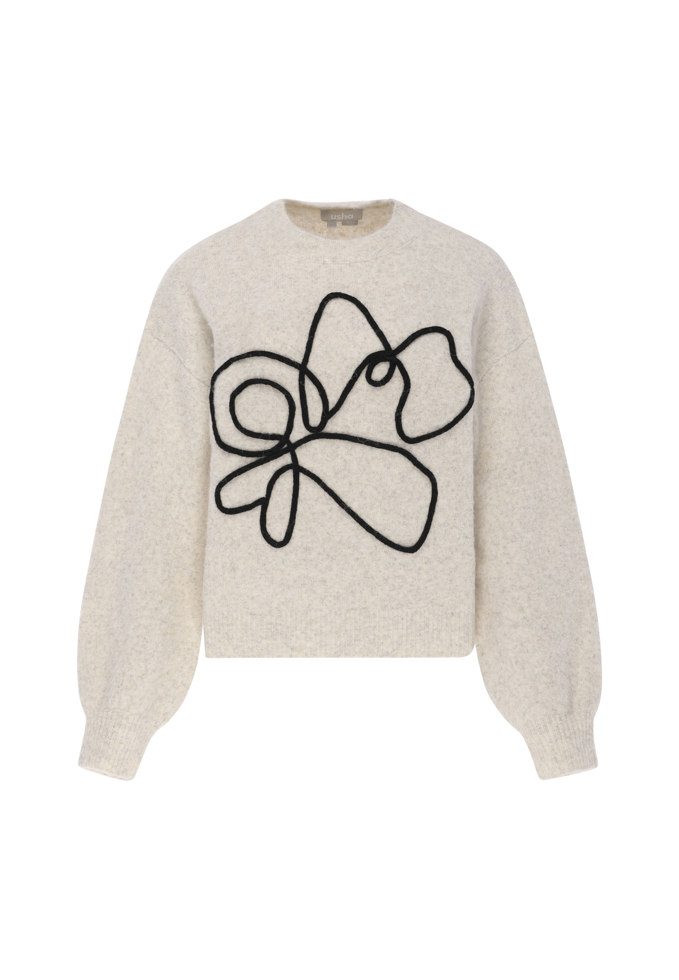 Usha Sweater in Beige: front