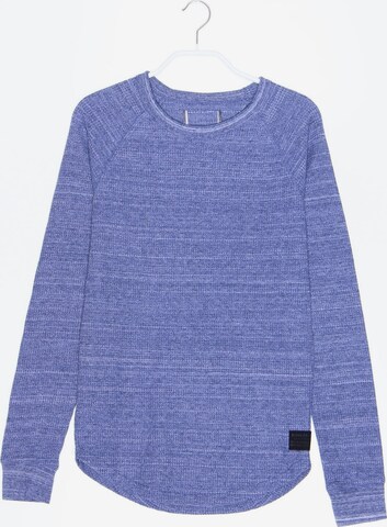 UNBEKANNT Pullover S in Blau: predná strana