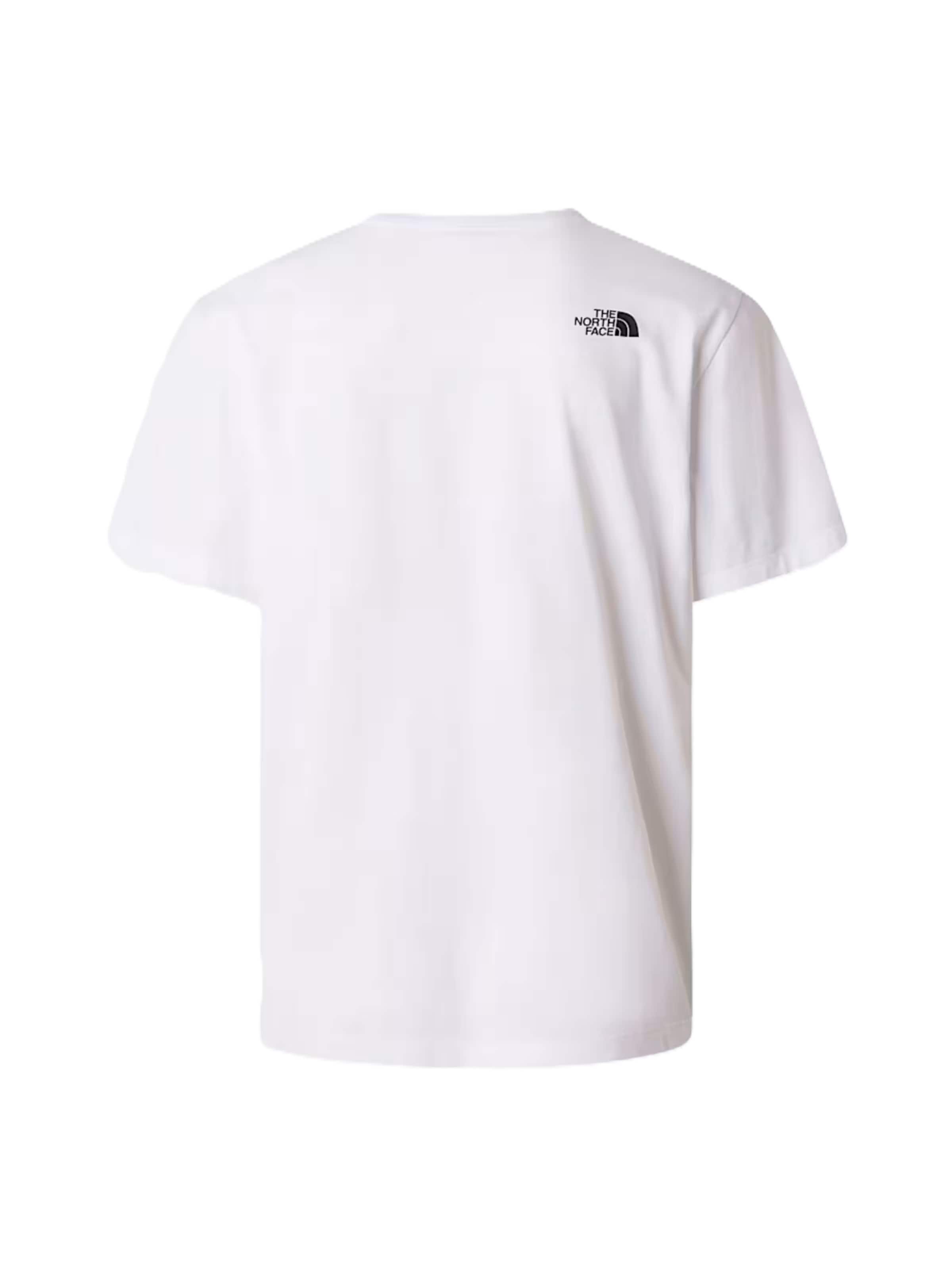 THE NORTH FACE - Camiseta 'MOUNTAIN' en blanco