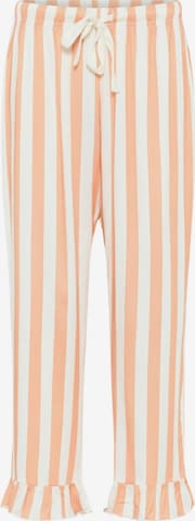 CCDK Copenhagen Pyjamahousut 'Saga' värissä oranssi: etupuoli