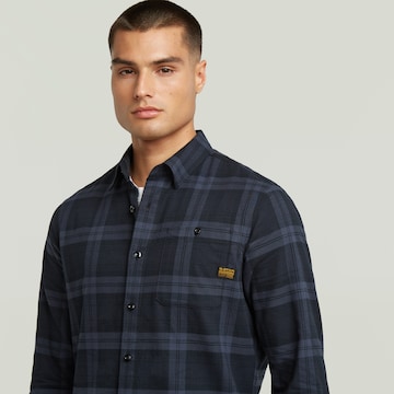 G-STAR Slim Fit Hemd in Blau