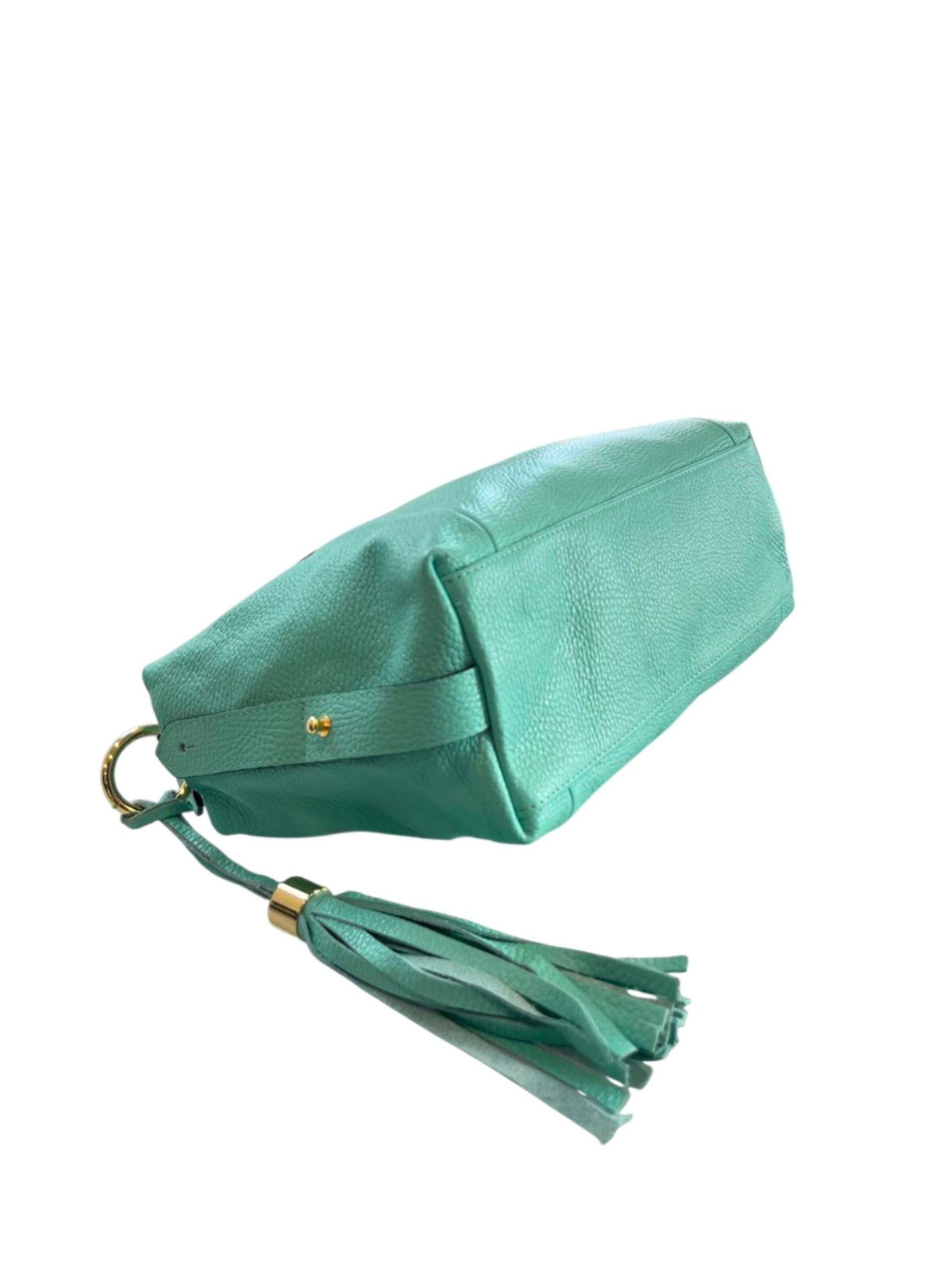 Borsa a mano 'Borsa a Mano Donna Pelle Vacchetta 100% - Modello Lucca Baldinini' di Baldinini Trend in blu