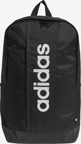 ADIDAS PERFORMANCE Rugzak 'LINEAR BACKPACK' in Zwart: voorkant