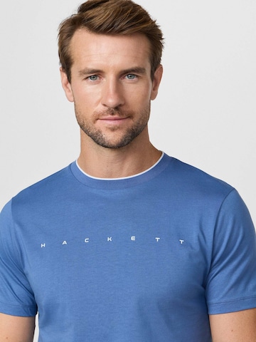 T-Shirt 'Essential' Hackett London en bleu