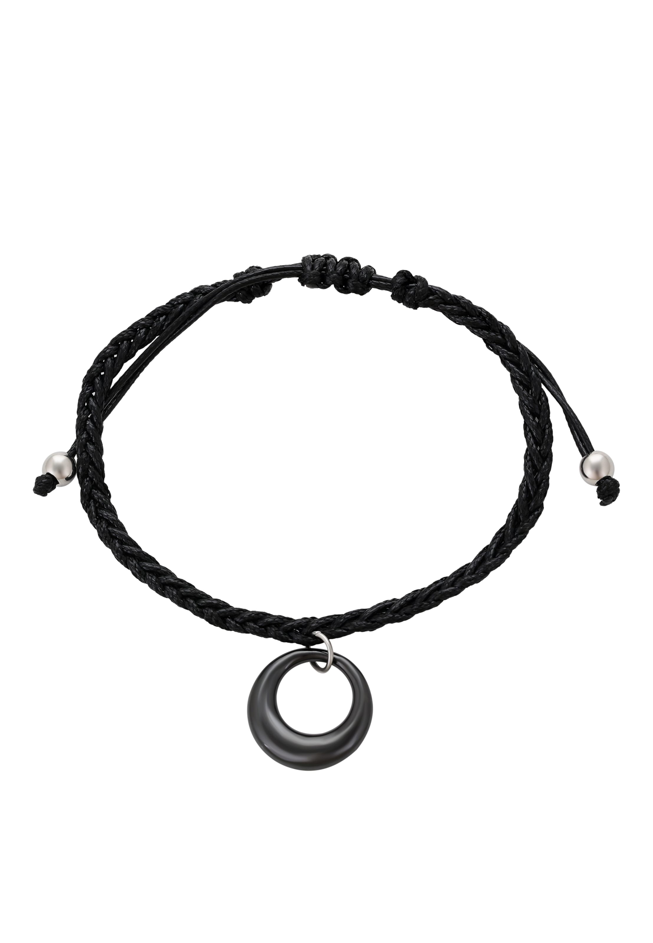 NAEMI - Pulseira em preto: frente