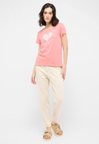 MUSTANG T-Shirt 'Alma' in Pink