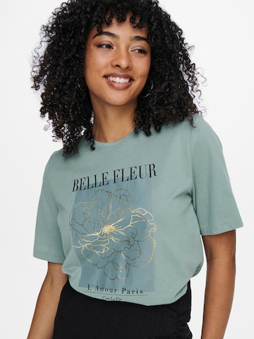 T-shirt 'Belinda' ONLY en bleu