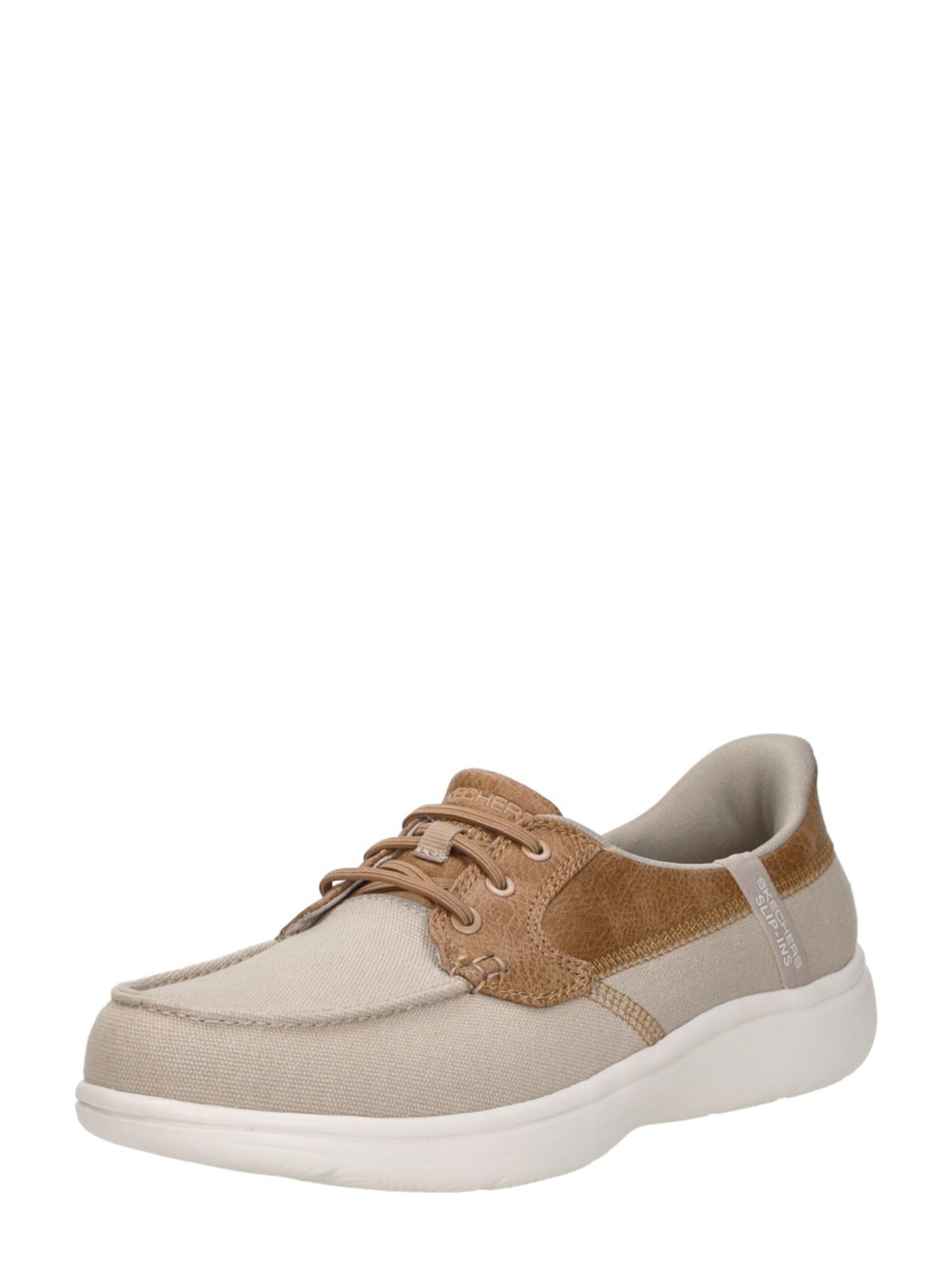 Chaussure à lacets 'Slip-Ins: On-The-Go Flex' SKECHERS en beige