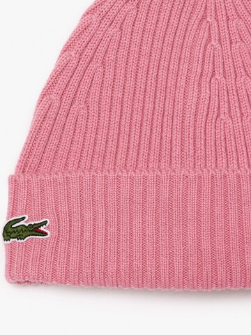 LACOSTE Mütze ' Bonnet ' in Pink