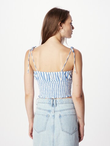 Top 'Moa' di Gina Tricot in blu