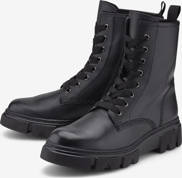 GABOR Lace-Up Ankle Boots in Black