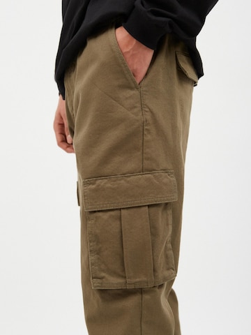 Dr. Denim Regular Cargo Pants 'Rush Cargo' in Green